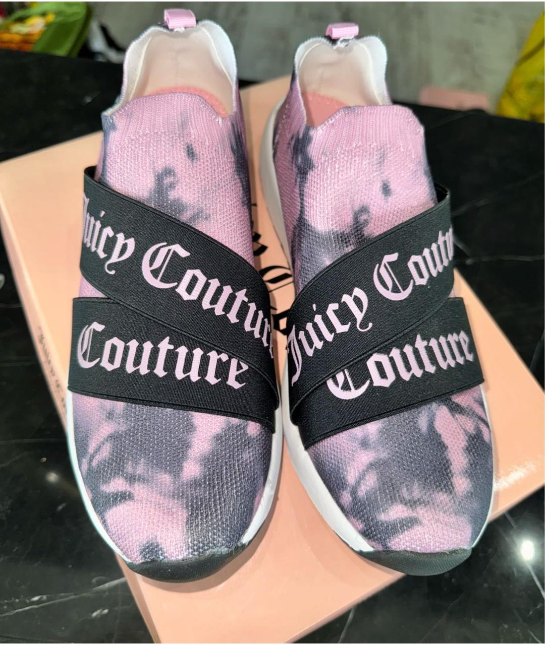 JUICY COUTURE Розовые текстильные кроссовки, фото 7