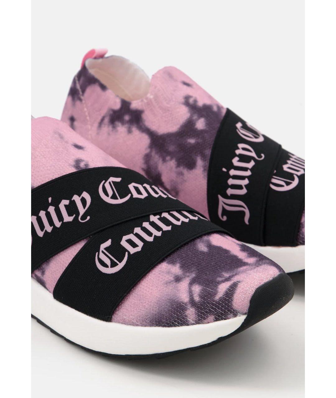 JUICY COUTURE Розовые текстильные кроссовки, фото 8