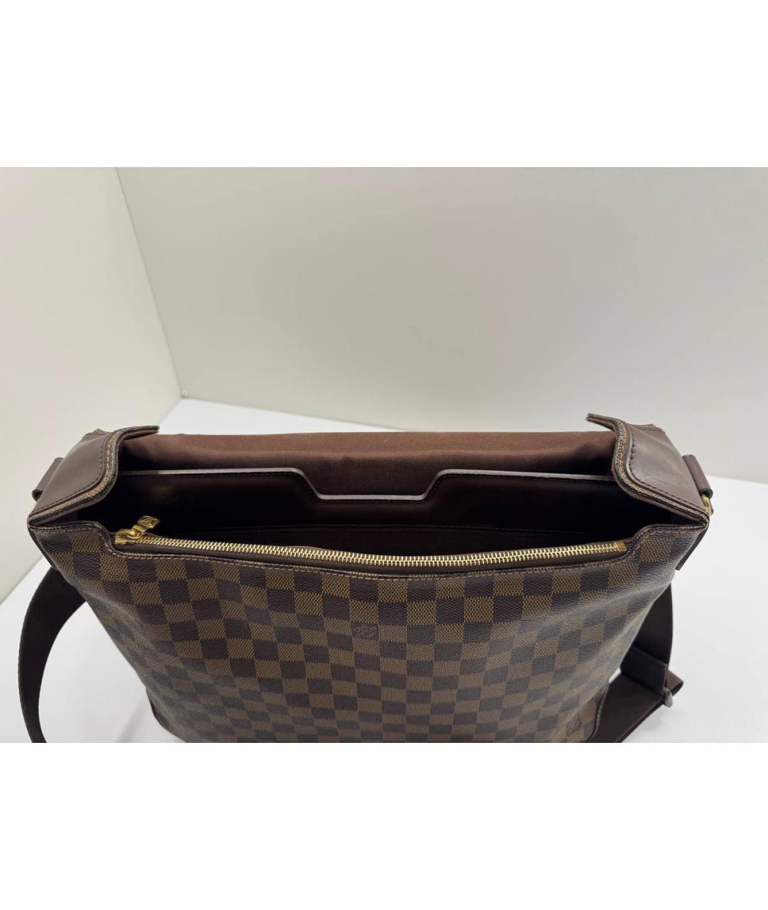LOUIS VUITTON Коричневая сумка на плечо, фото 7