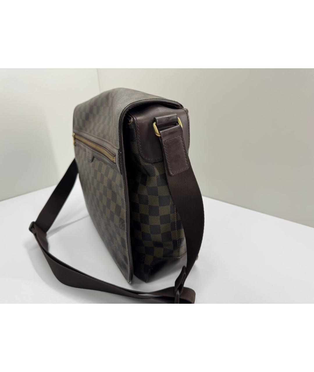 LOUIS VUITTON Коричневая сумка на плечо, фото 4