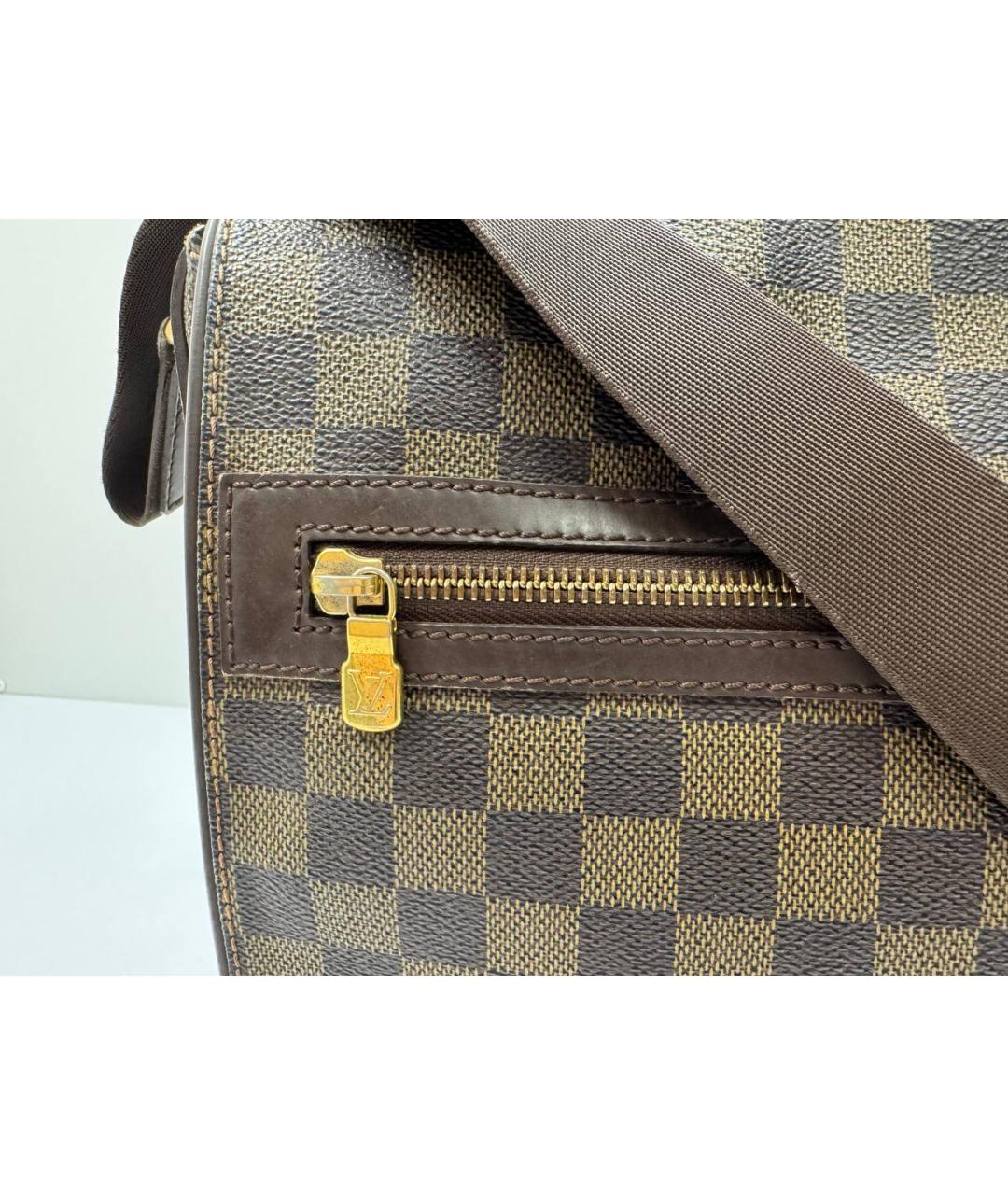 LOUIS VUITTON Коричневая сумка на плечо, фото 3