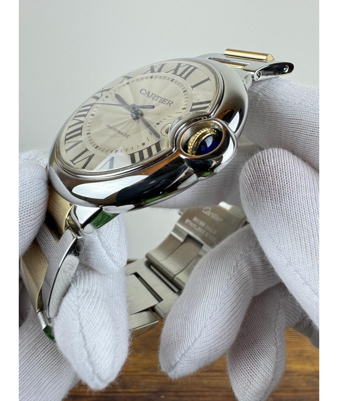 CARTIER Часы из желтого золота, фото 4