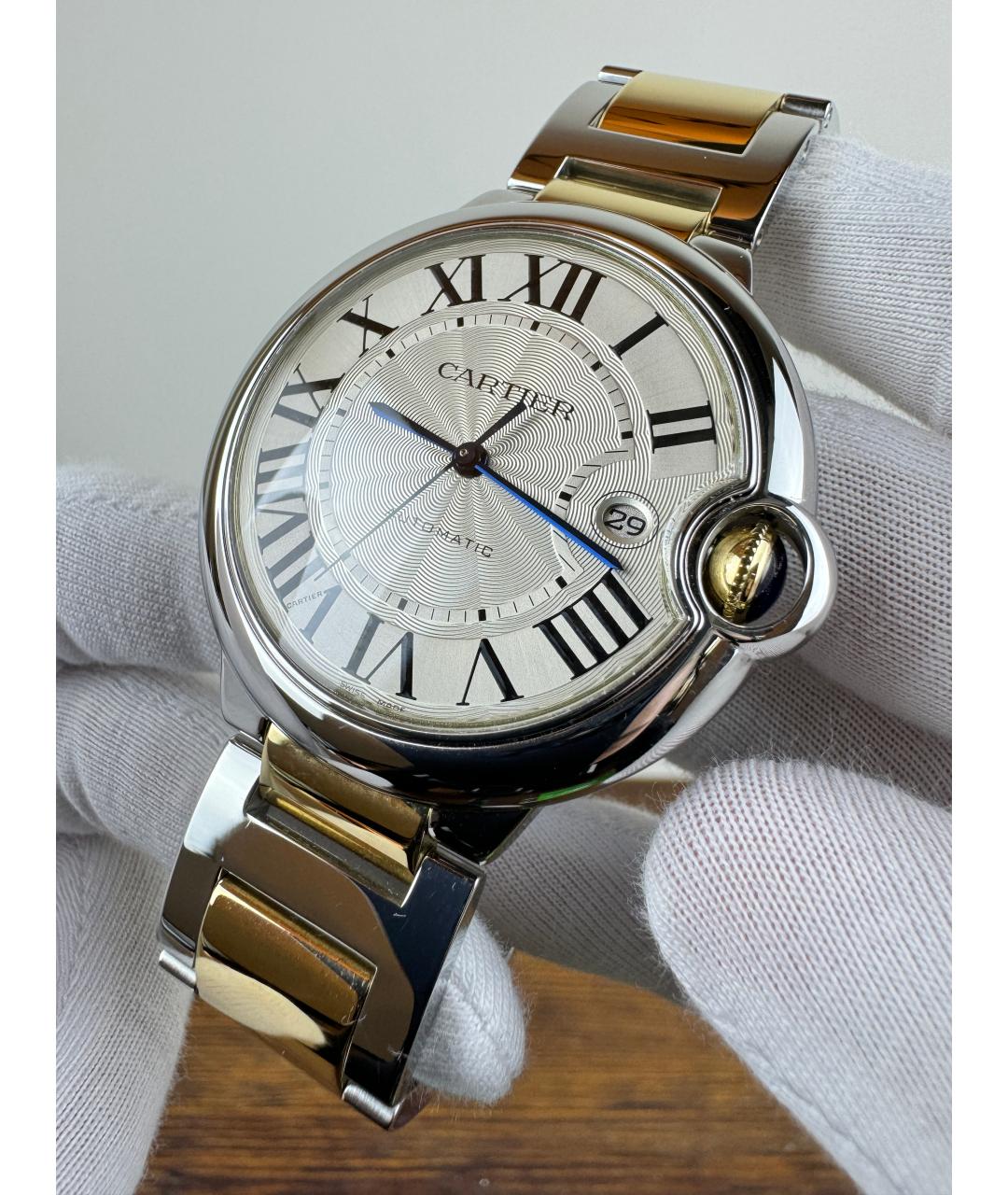 CARTIER Часы из желтого золота, фото 3