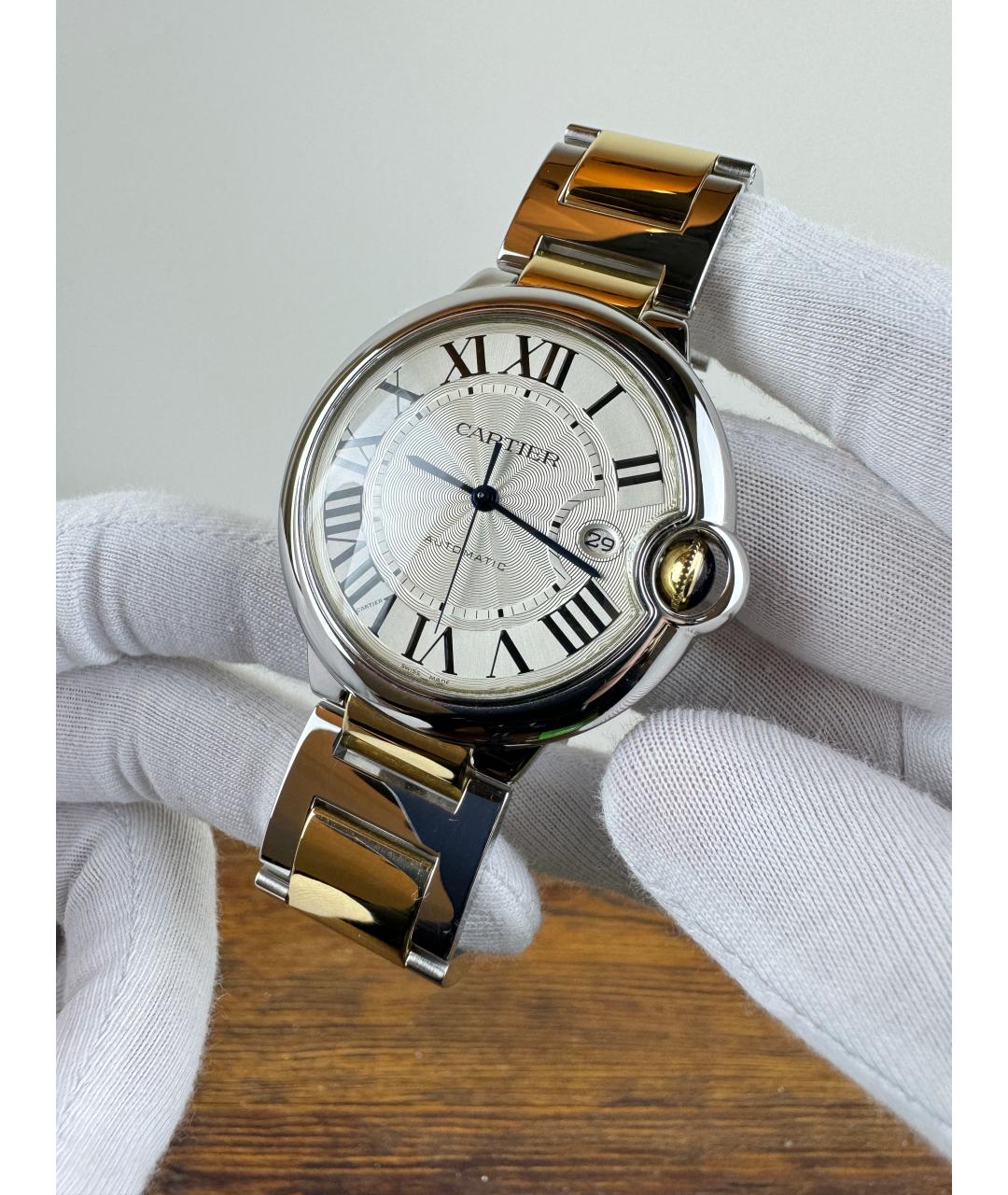CARTIER Часы из желтого золота, фото 2
