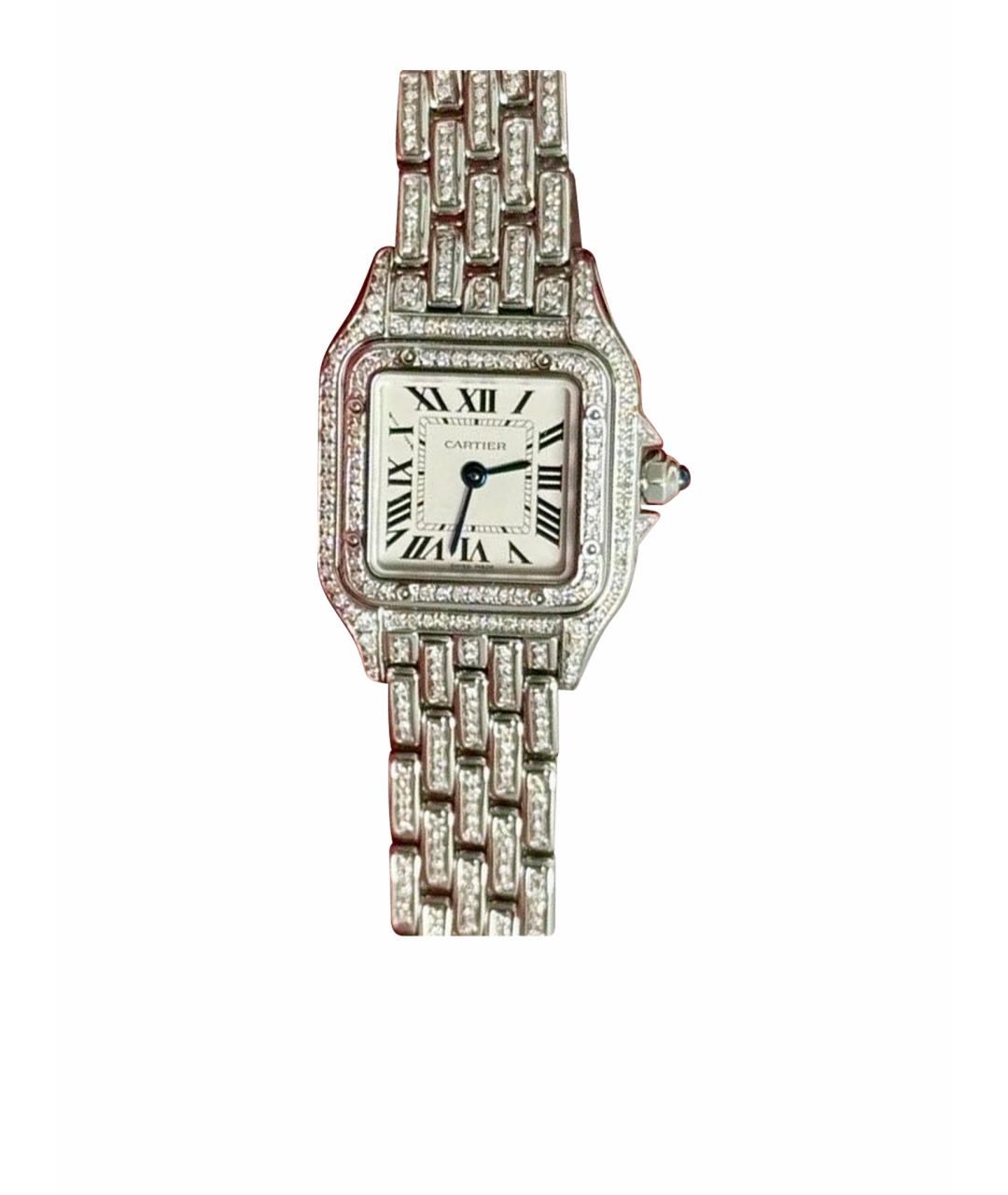 CARTIER Белые часы, фото 1