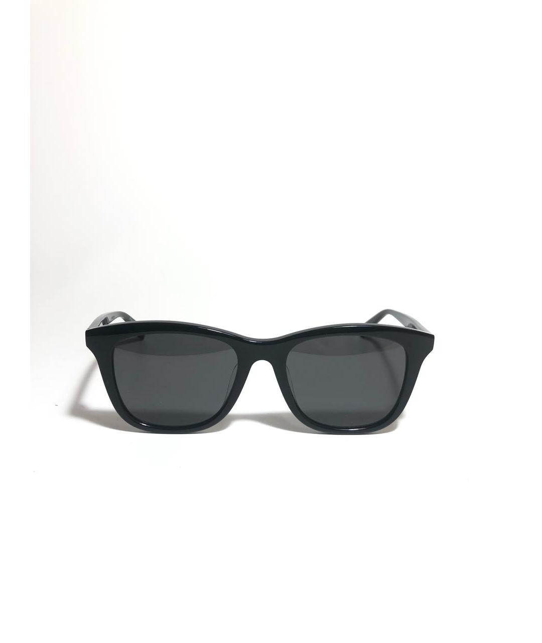 SAINT LAURENT Черные пластиковые солнцезащитные очки, фото 6