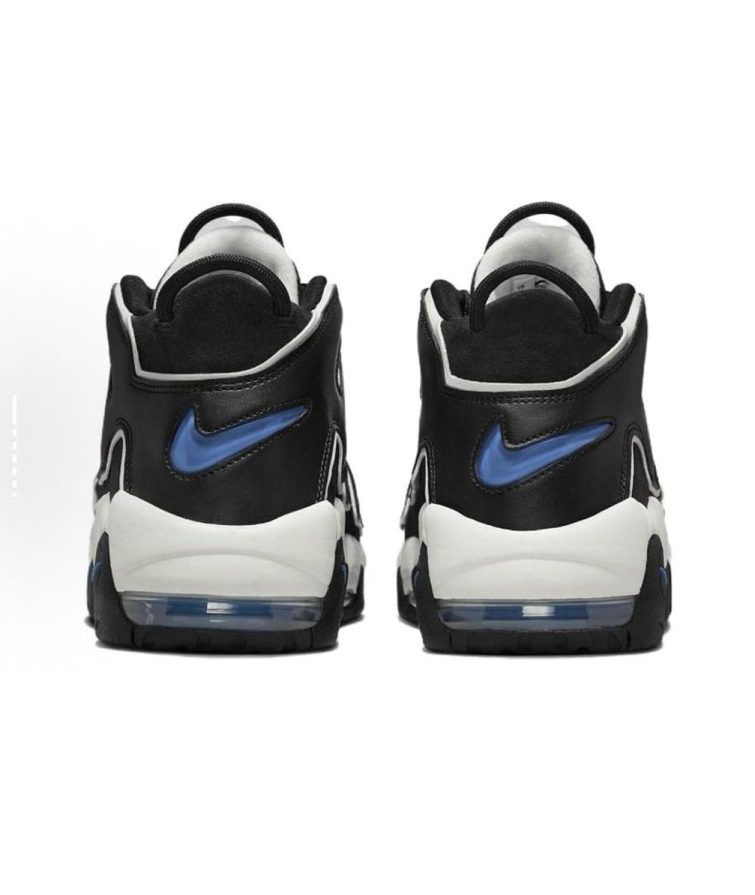 NIKE Черные кожаные кроссовки, фото 6