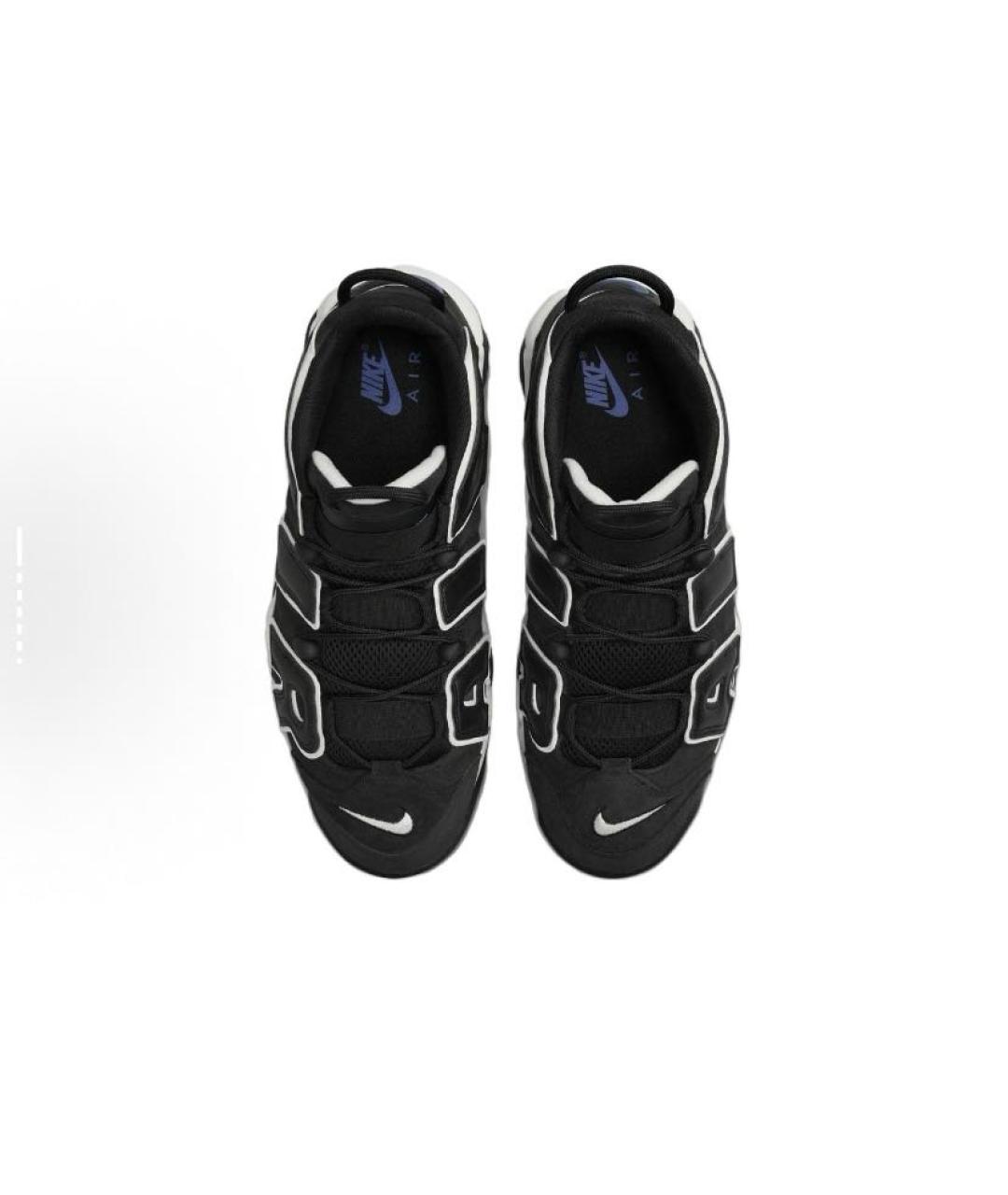 NIKE Черные кожаные кроссовки, фото 5