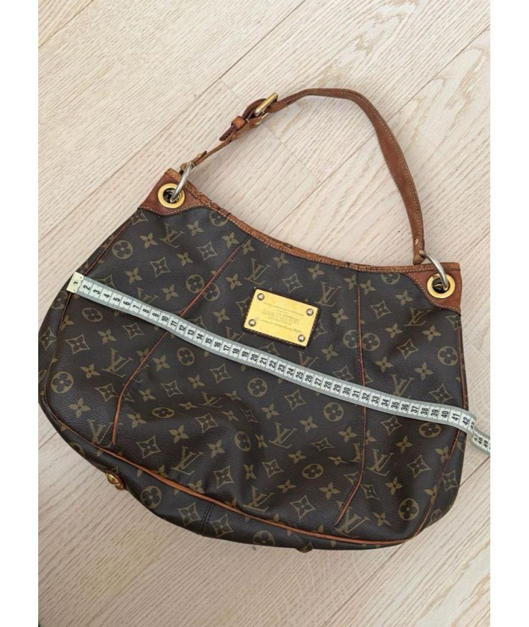 LOUIS VUITTON Коричневая сумка с короткими ручками, фото 3