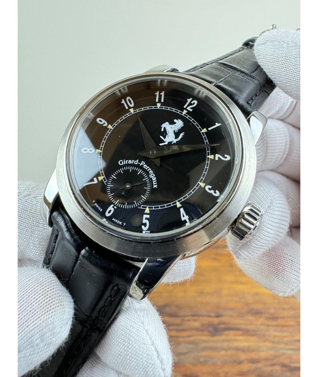 GIRARD PERREGAUX Черные часы, фото 3