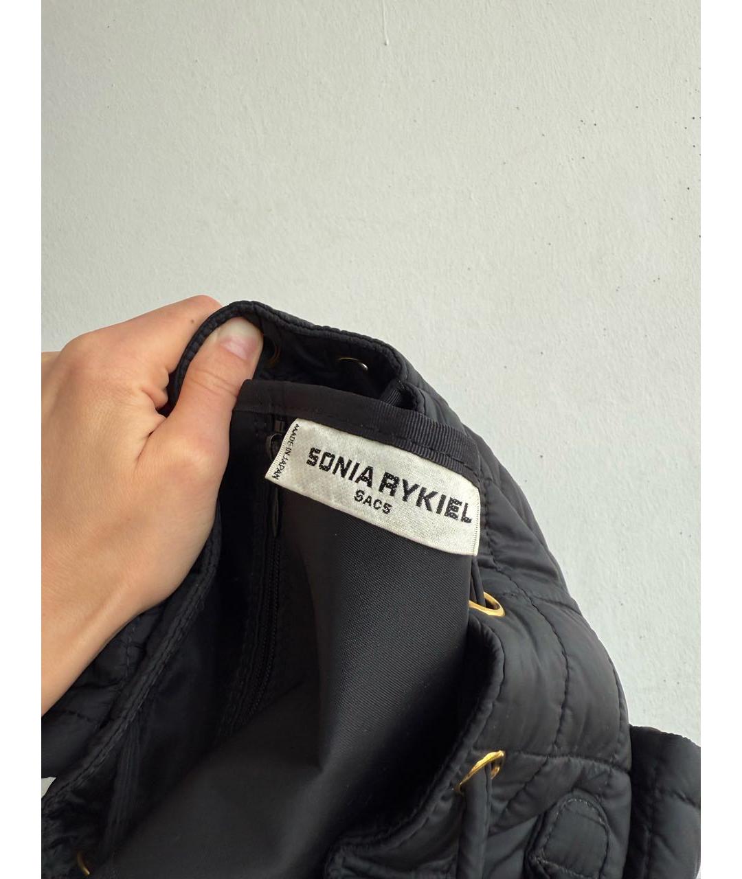 SONIA RYKIEL Черный рюкзак, фото 4
