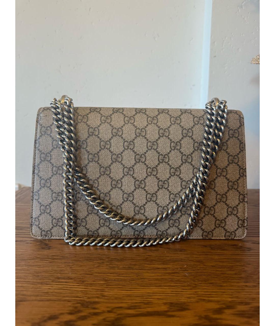 GUCCI Бежевая сумка через плечо, фото 3