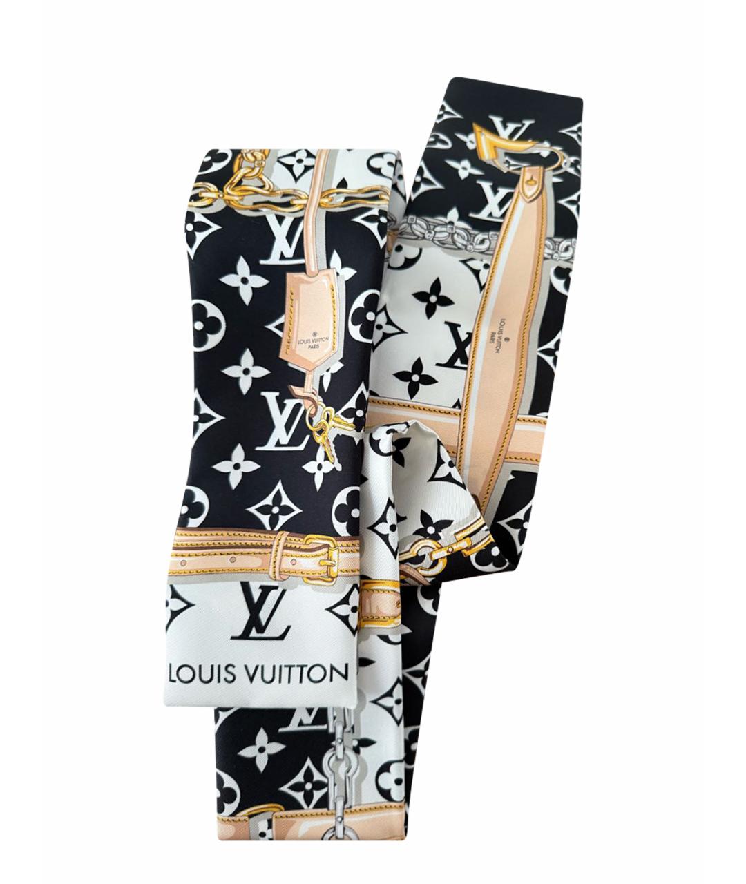 LOUIS VUITTON Мульти шелковый платок, фото 1
