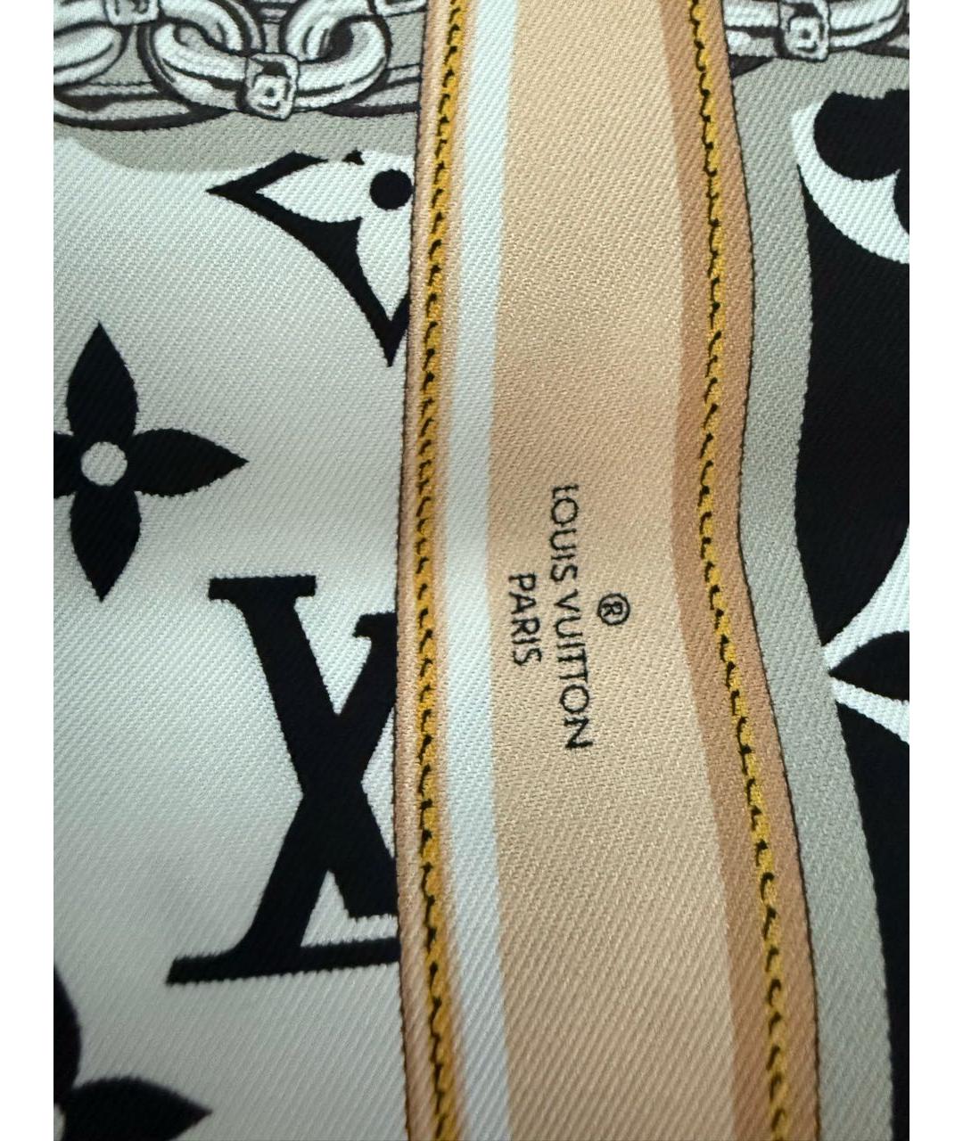 LOUIS VUITTON Мульти шелковый платок, фото 7