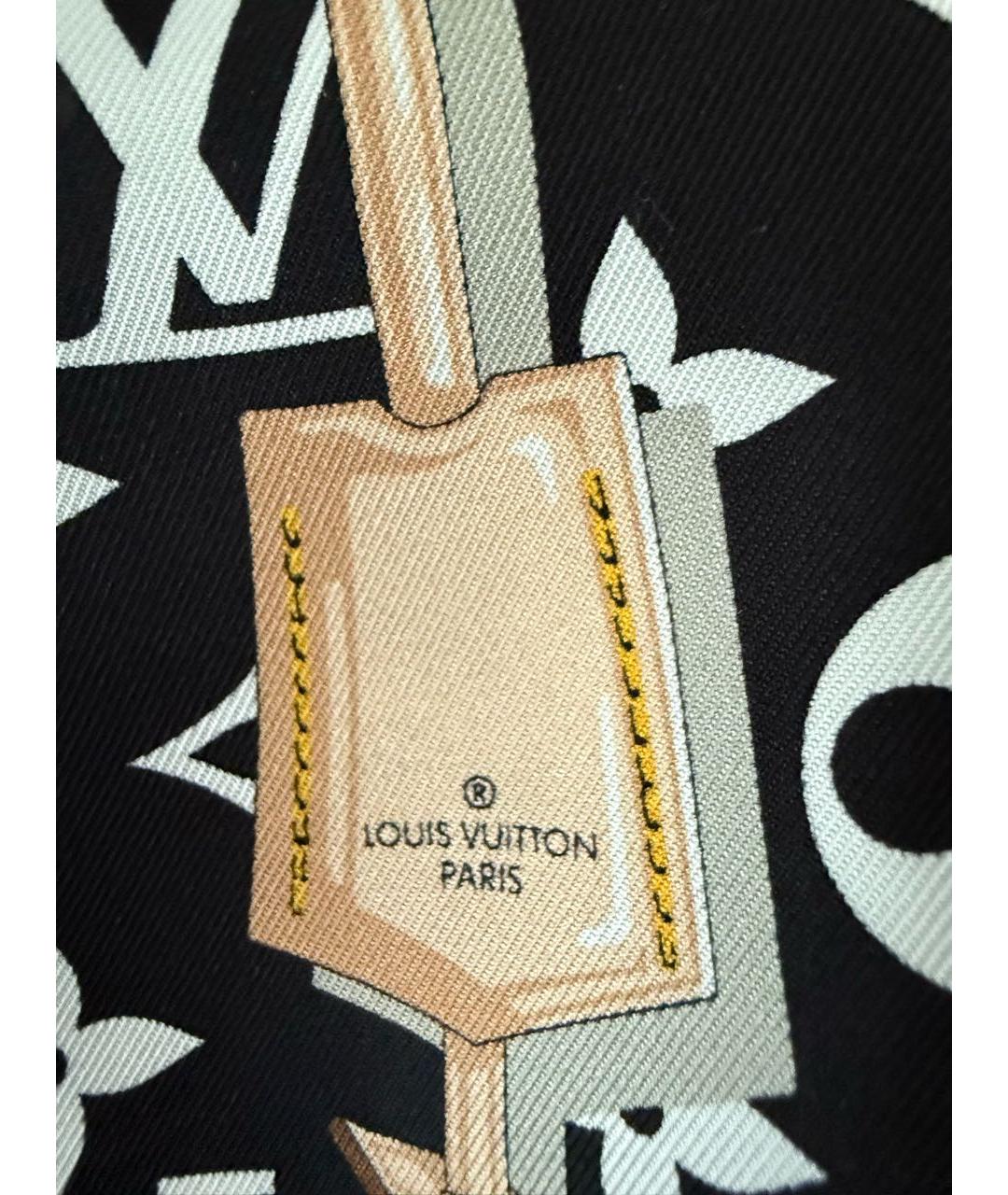 LOUIS VUITTON Мульти шелковый платок, фото 6