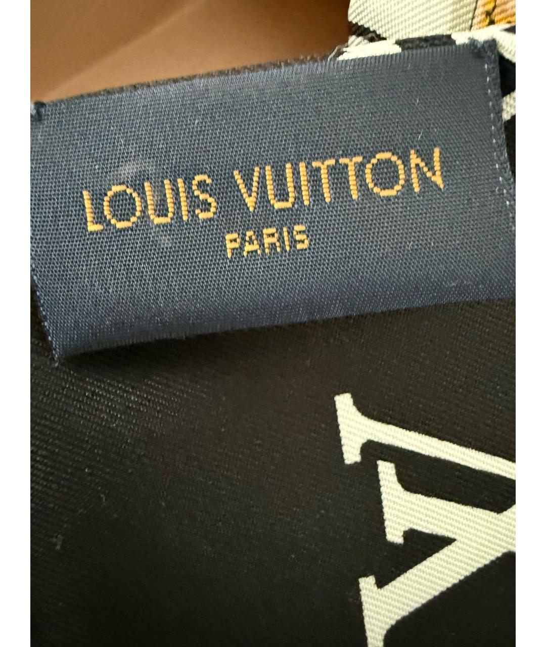 LOUIS VUITTON Мульти шелковый платок, фото 8