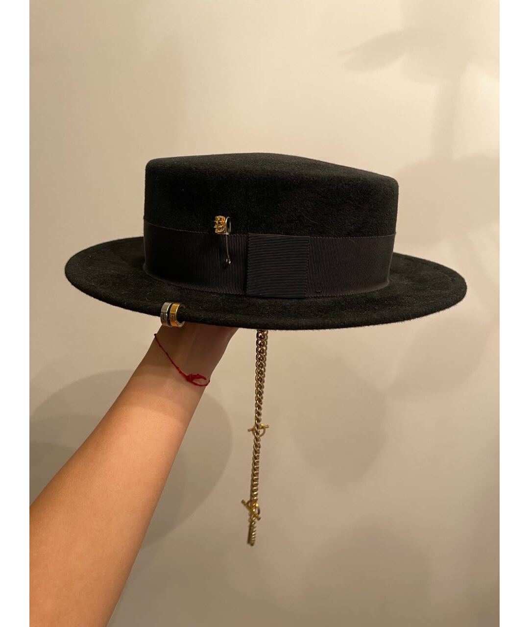 RUSLAN BAGINSKIY Черная шляпа, фото 9