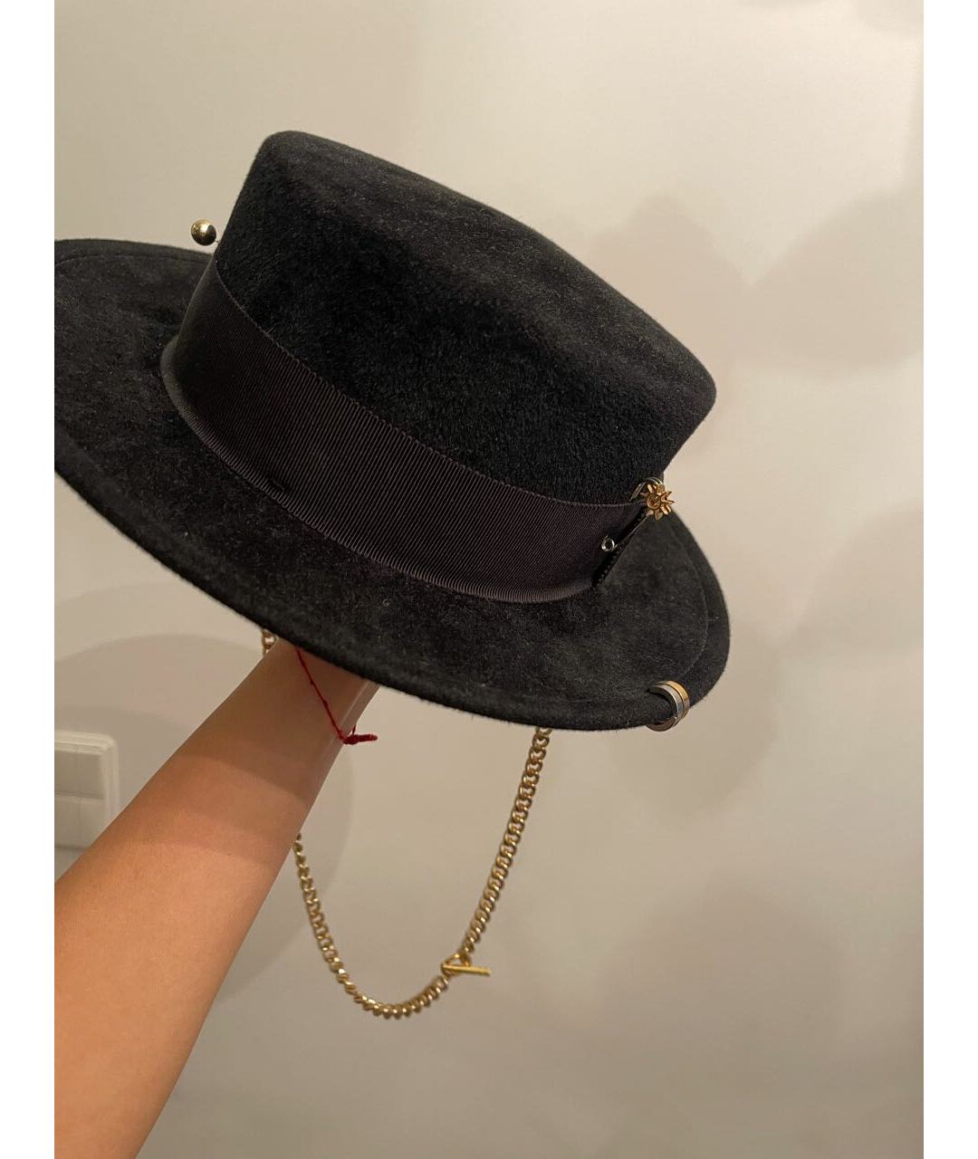 RUSLAN BAGINSKIY Черная шляпа, фото 2