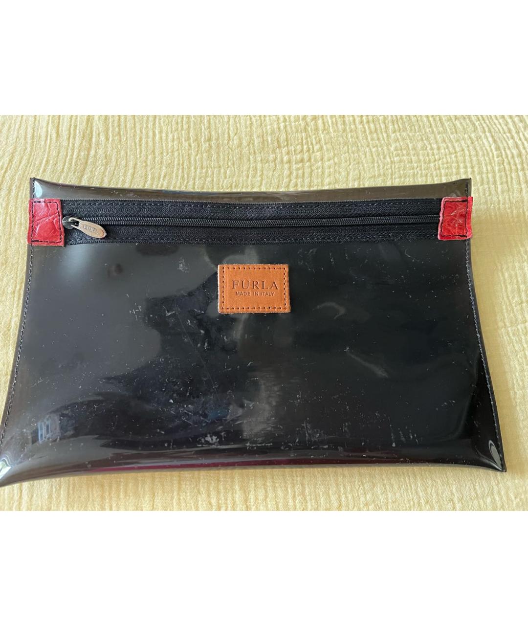 FURLA Красная кожаная сумка тоут, фото 5