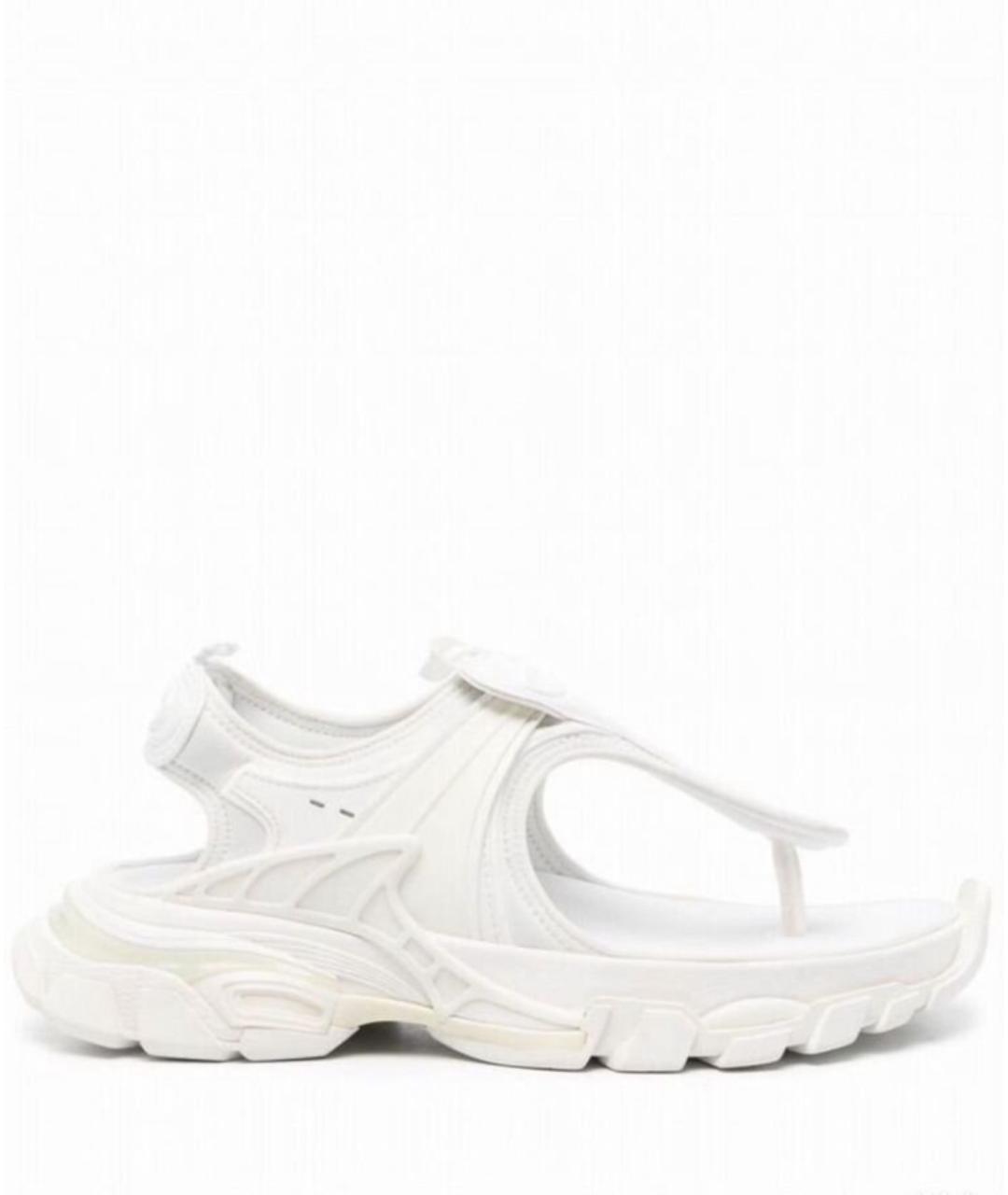 BALENCIAGA Белые сандалии, фото 6