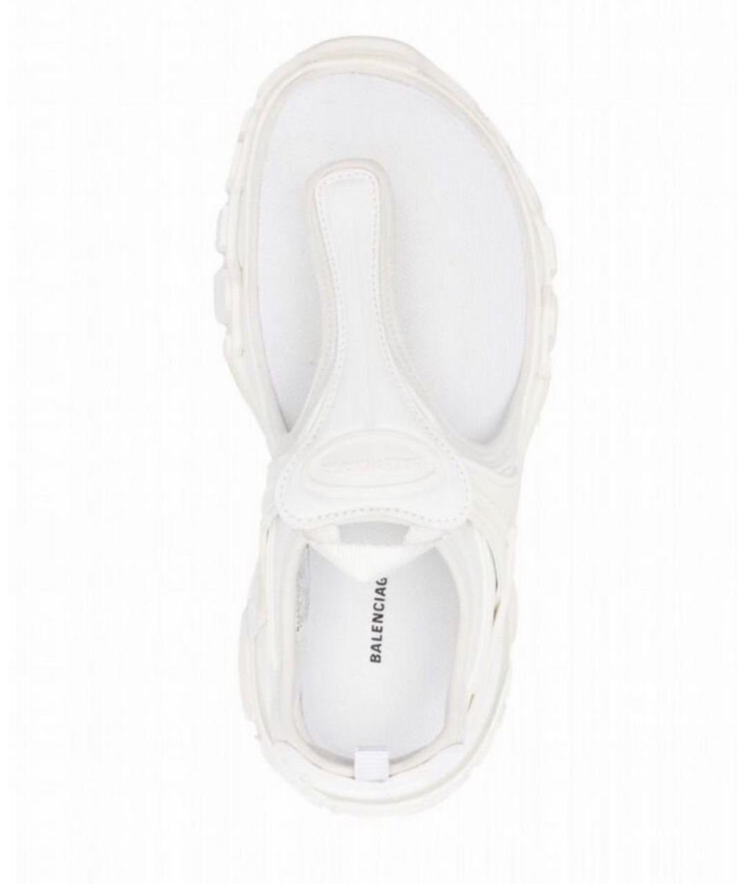 BALENCIAGA Белые сандалии, фото 3