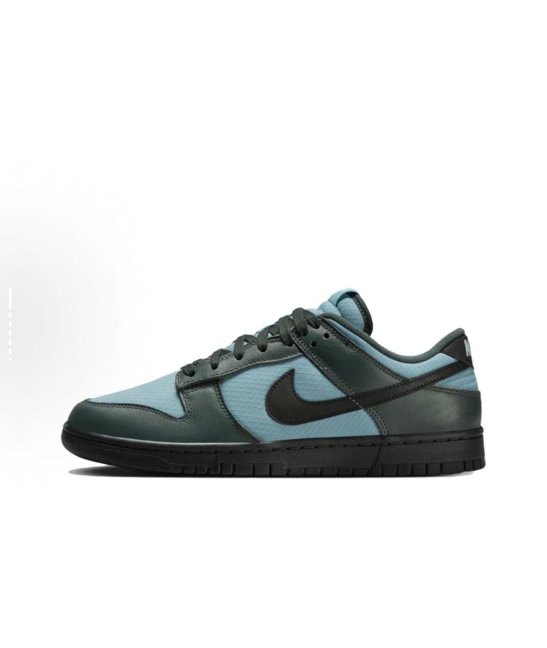 NIKE Кожаные низкие кроссовки / кеды, фото 2