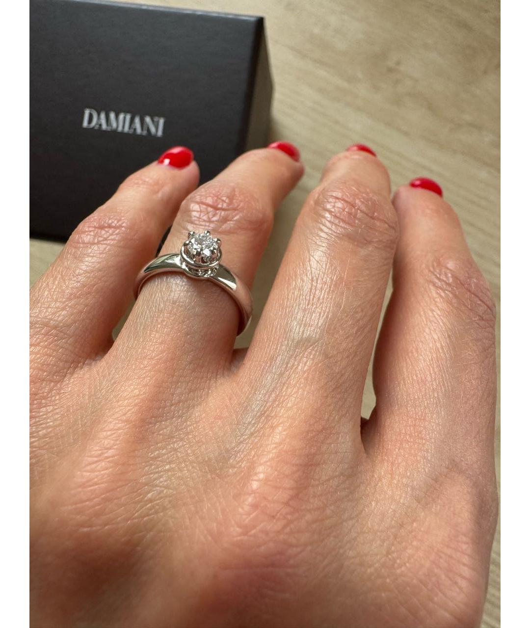 DAMIANI Белое кольцо из белого золота, фото 3