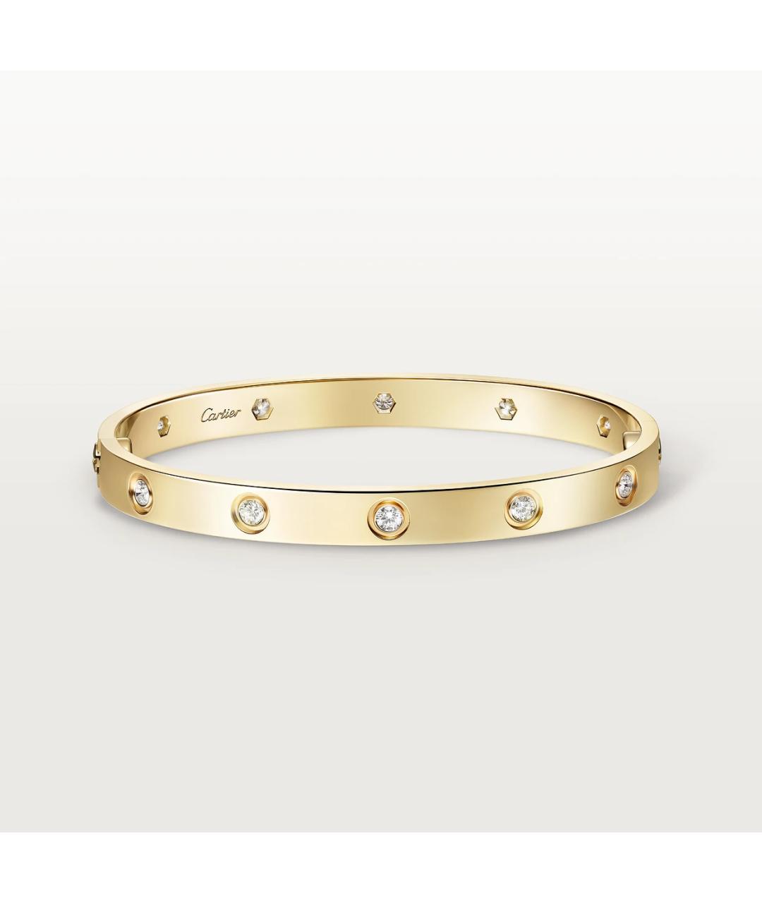 CARTIER Золотой браслет из желтого золота, фото 6