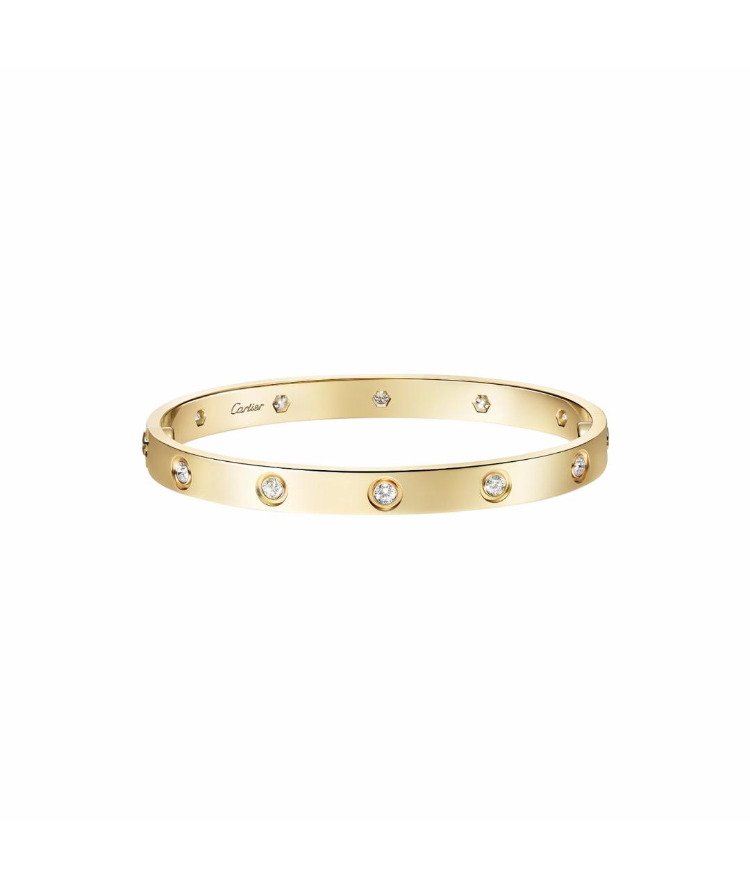 CARTIER Золотой браслет из желтого золота, фото 1