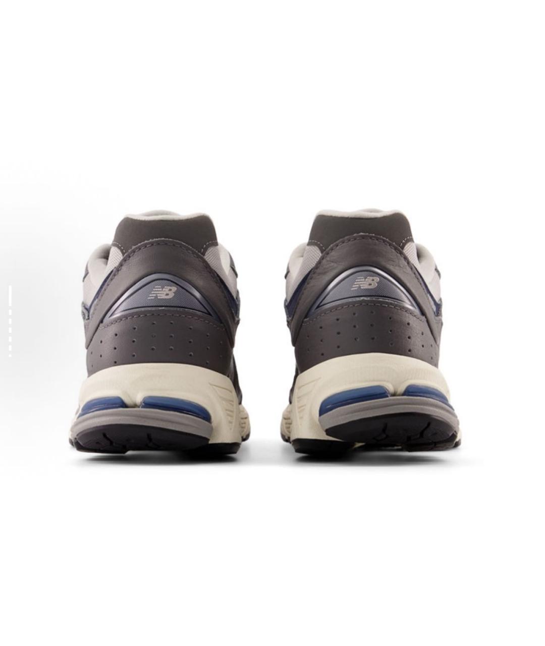 NEW BALANCE Серые низкие кроссовки / кеды, фото 4