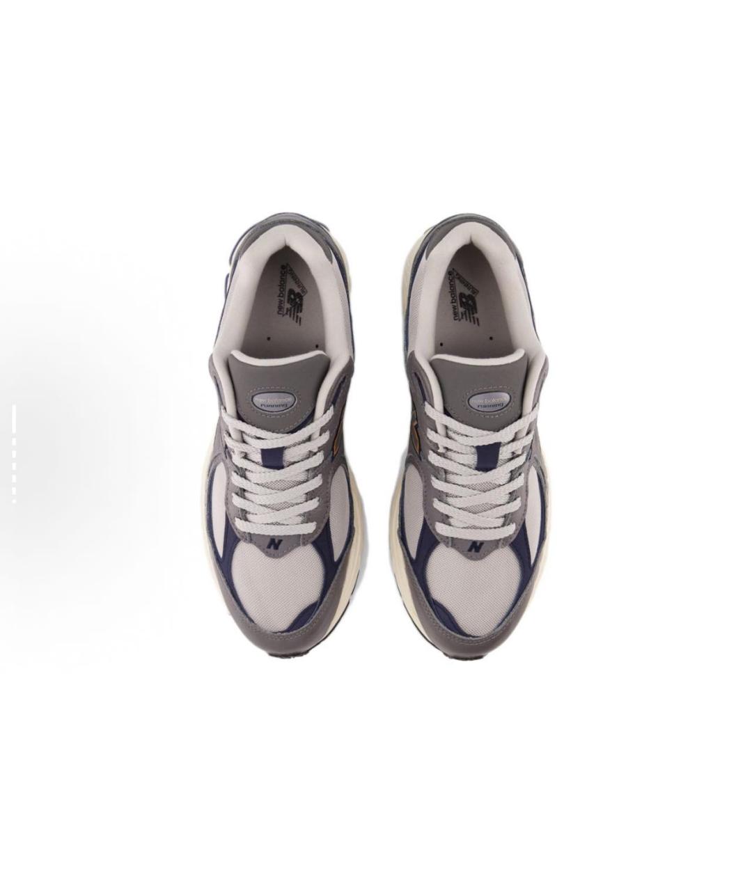 NEW BALANCE Серые низкие кроссовки / кеды, фото 3