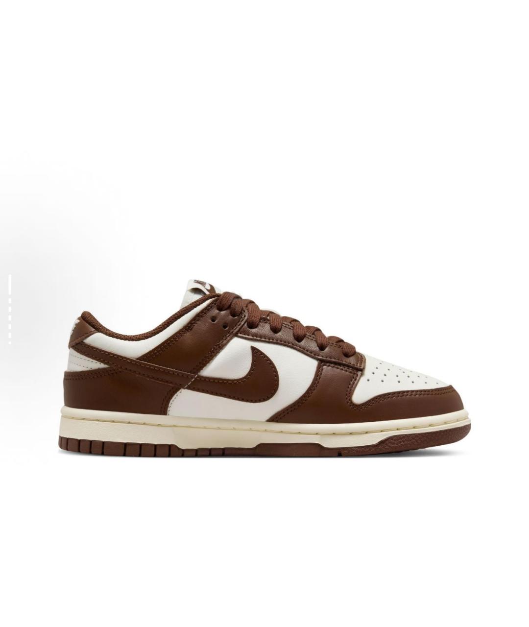 NIKE Коричневые кожаные кеды, фото 5
