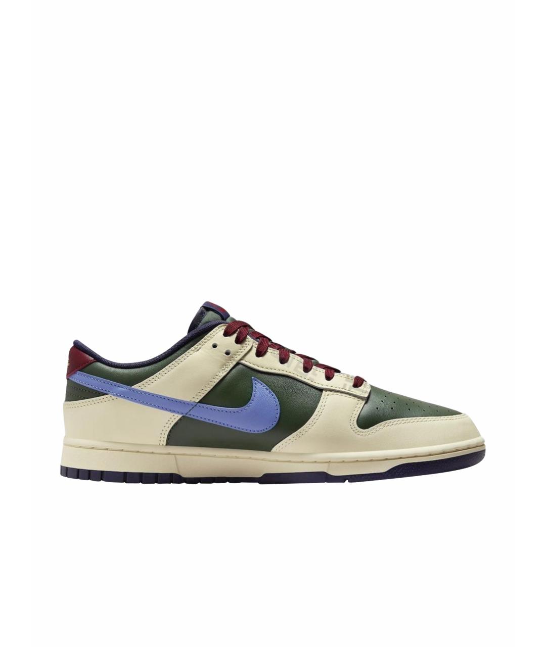 NIKE Мульти кожаные низкие кроссовки / кеды, фото 1