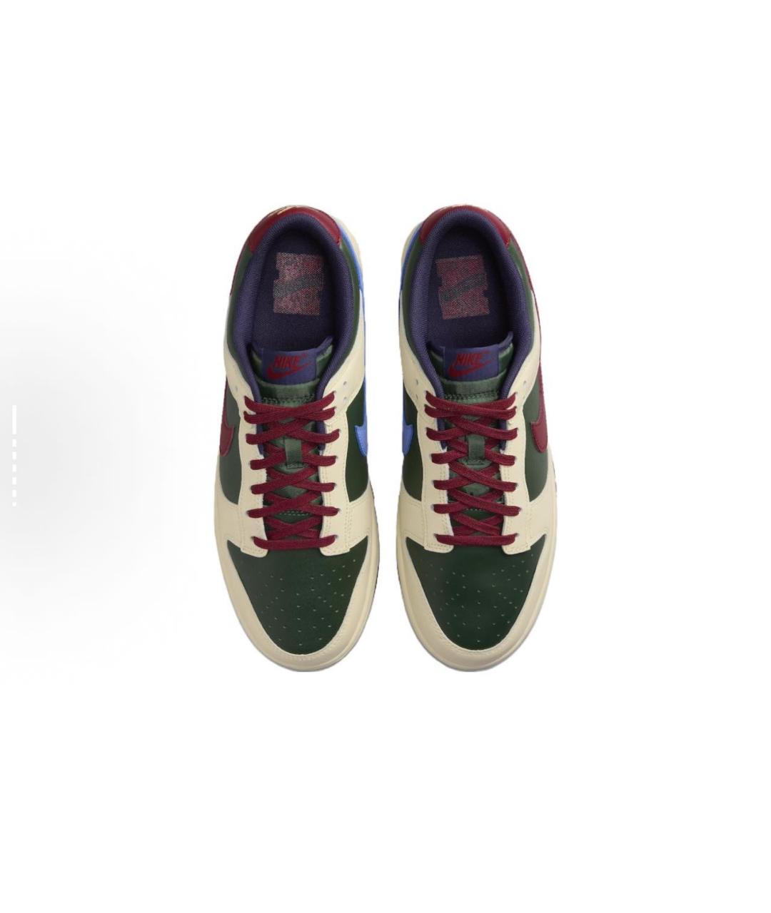 NIKE Мульти кожаные низкие кроссовки / кеды, фото 3