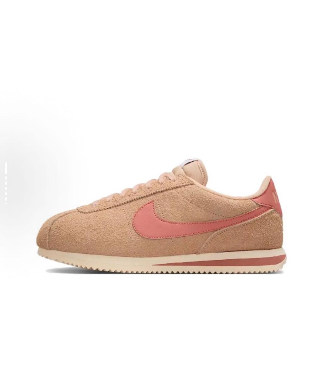 NIKE Коралловые замшевые кроссовки, фото 4