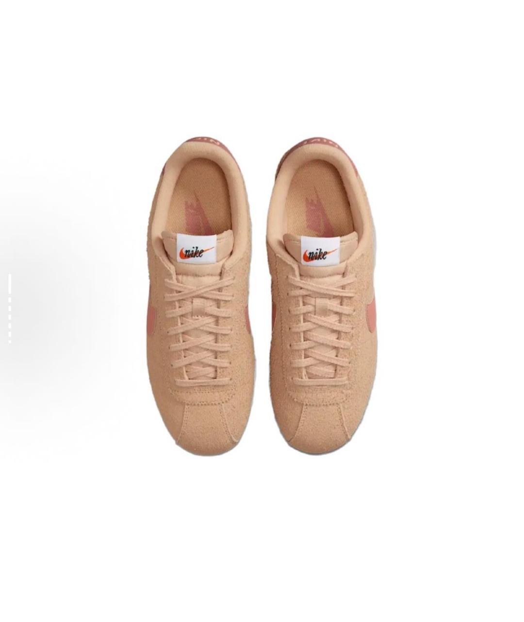 NIKE Коралловые замшевые кроссовки, фото 3