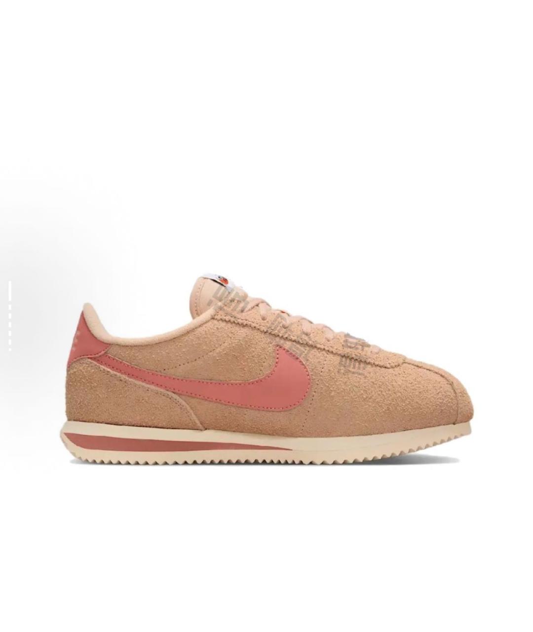 NIKE Коралловые замшевые кроссовки, фото 5