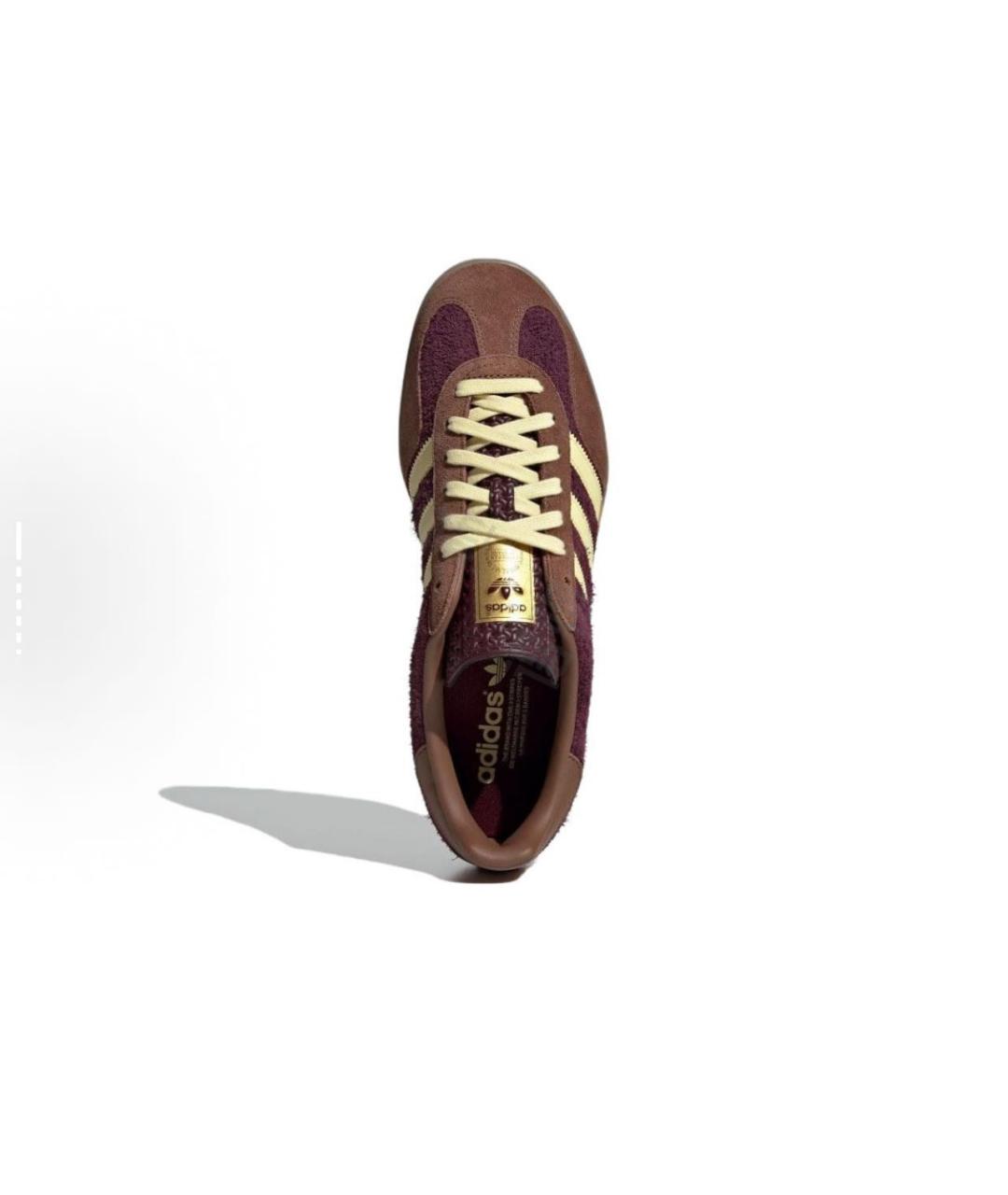 ADIDAS Коричневые замшевые кеды, фото 3