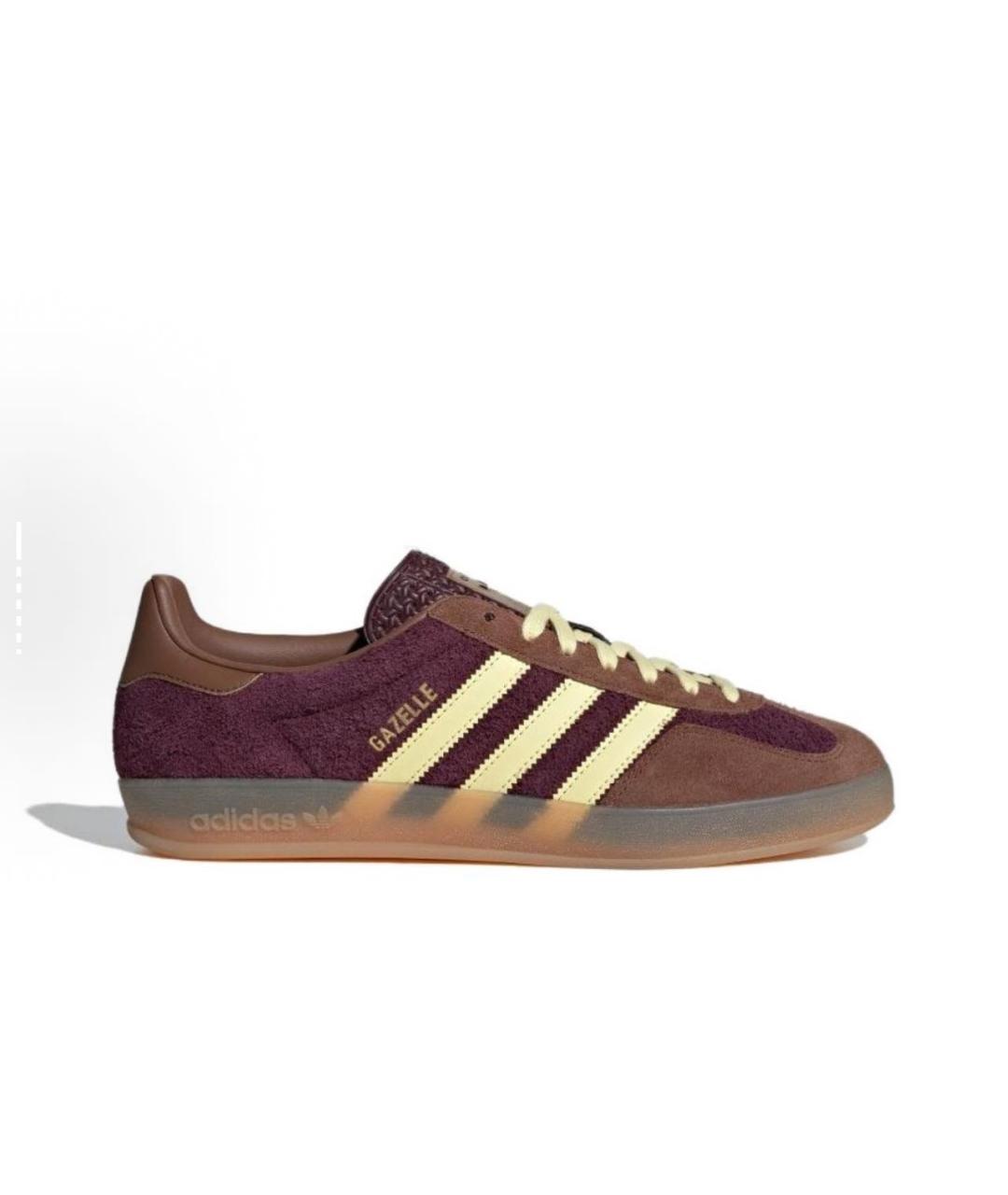 ADIDAS Коричневые замшевые кеды, фото 4