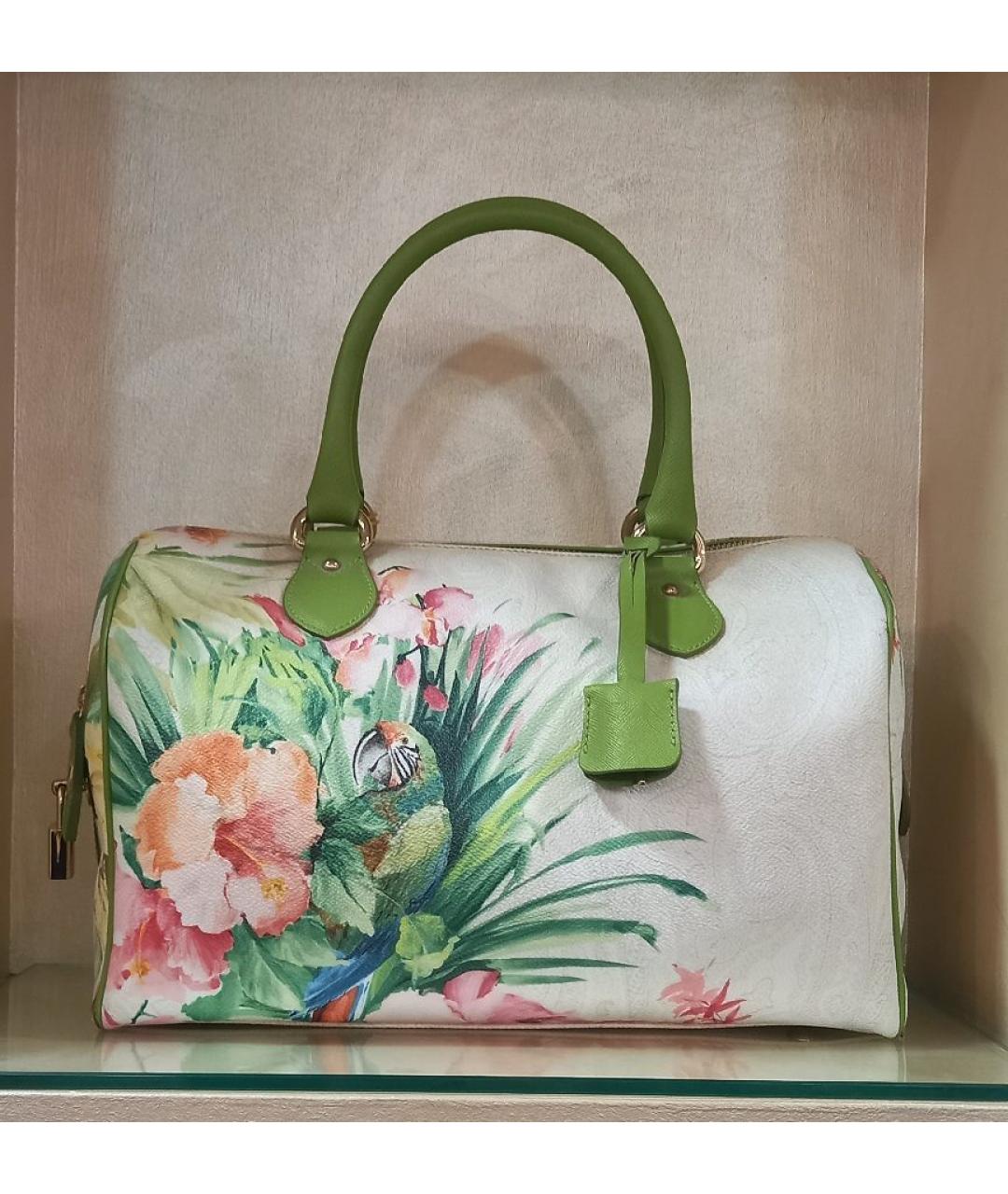 ETRO Мульти кожаная сумка с короткими ручками, фото 10