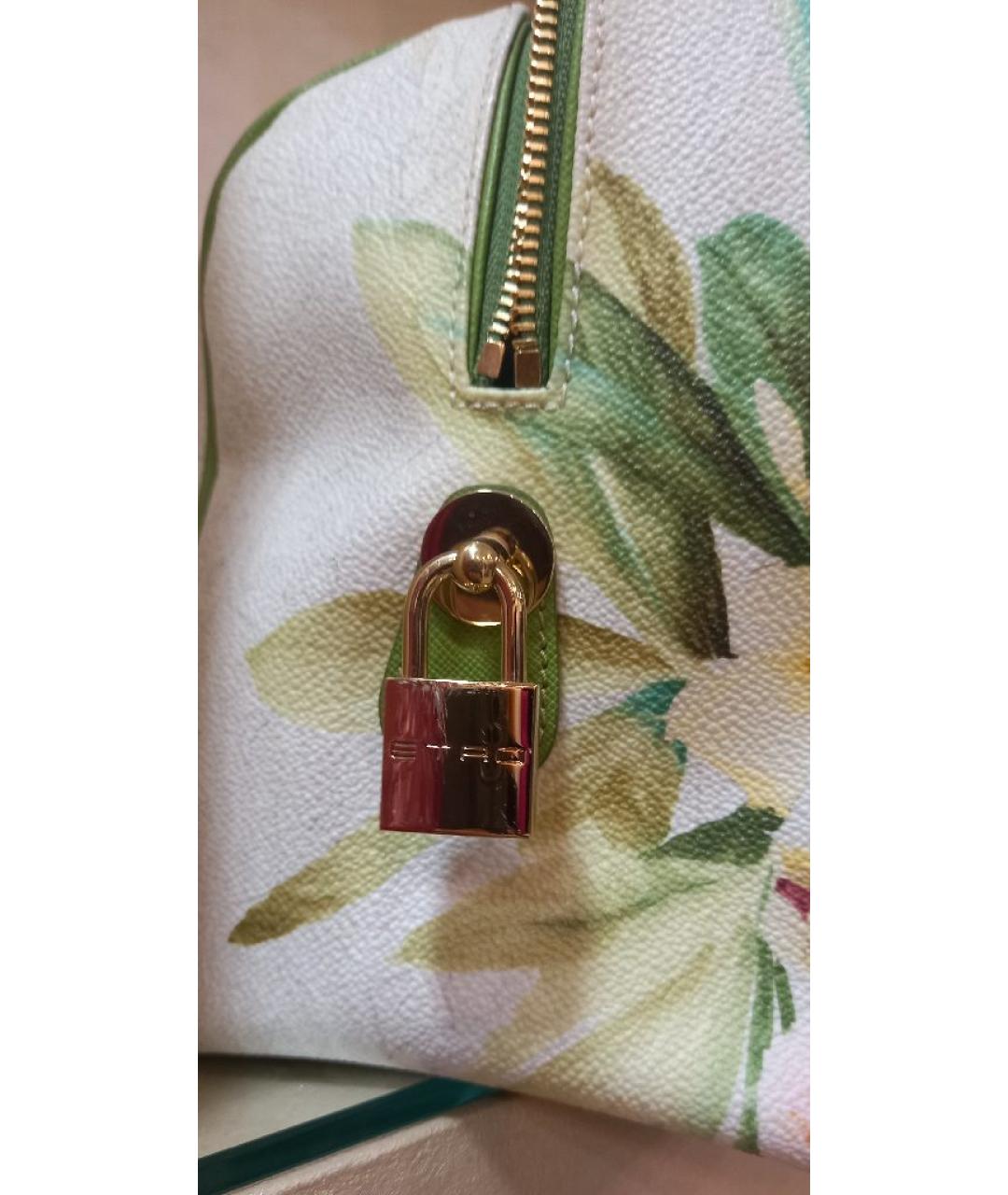 ETRO Мульти кожаная сумка с короткими ручками, фото 5