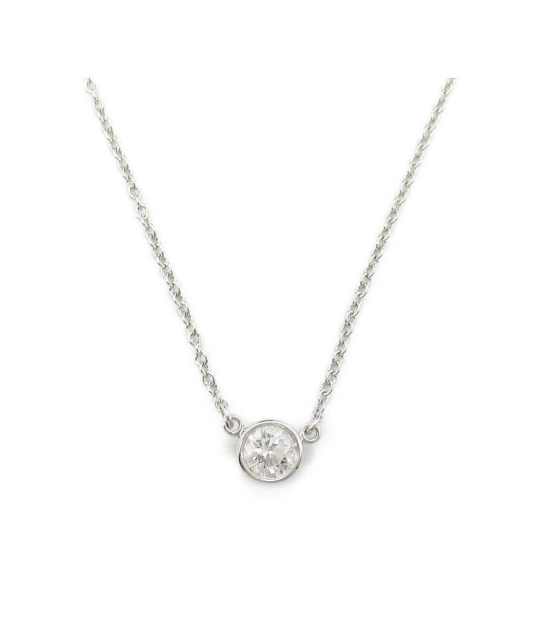 TIFFANY&CO Белое платиновое колье, фото 1