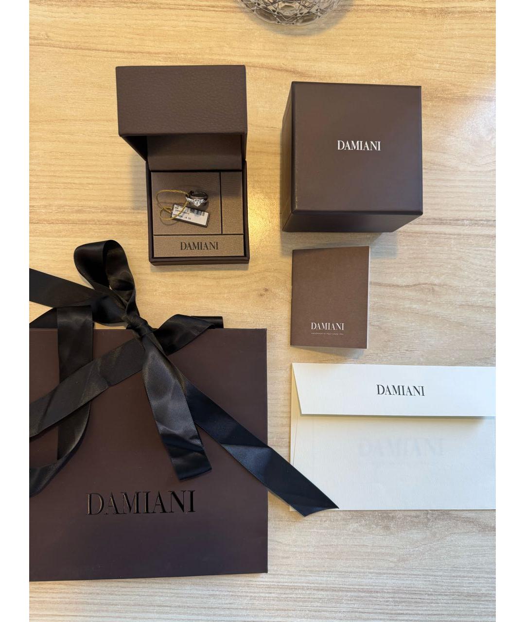 DAMIANI Белые серьги из белого золота, фото 5