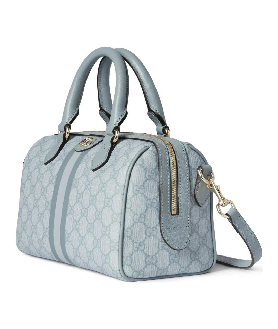 GUCCI Голубая сумка с короткими ручками, фото 2