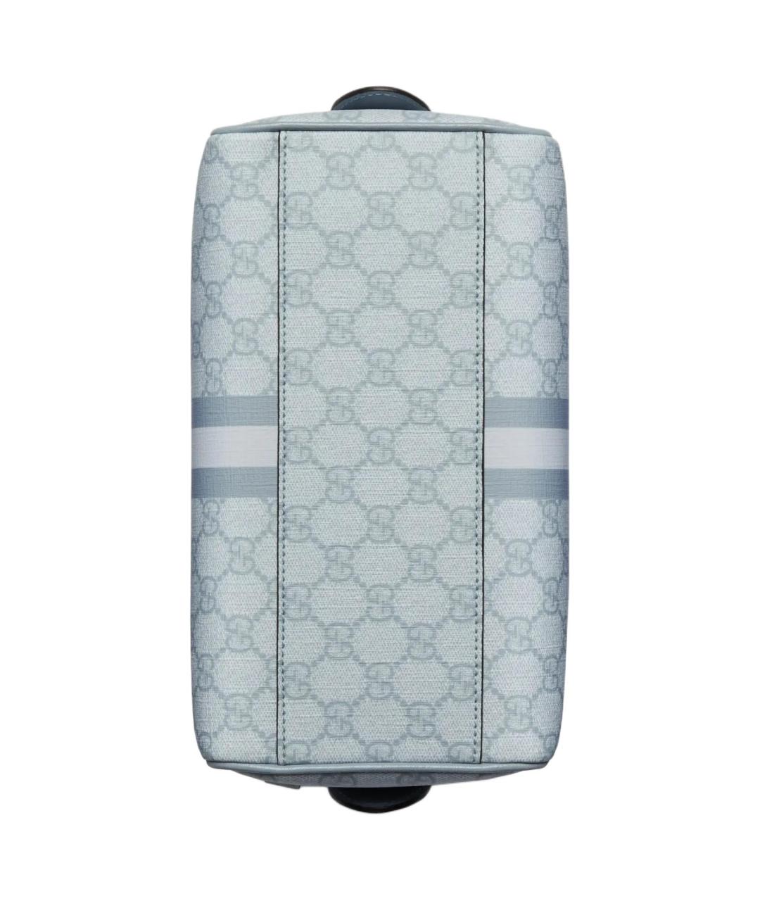 GUCCI Голубая сумка с короткими ручками, фото 3