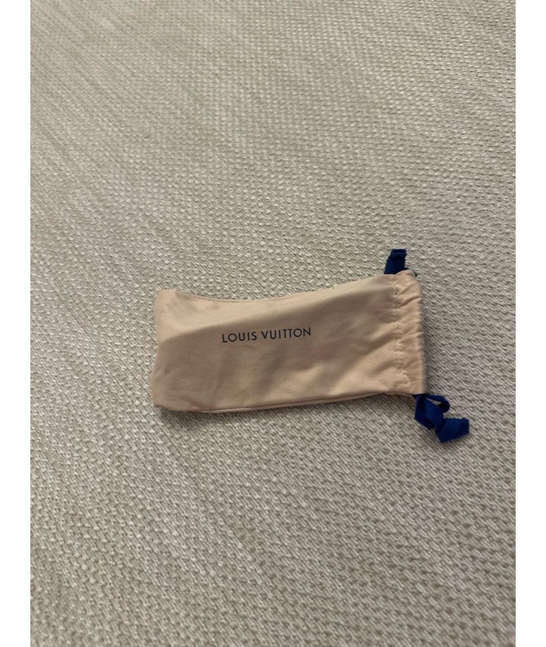LOUIS VUITTON Черные пластиковые солнцезащитные очки, фото 4