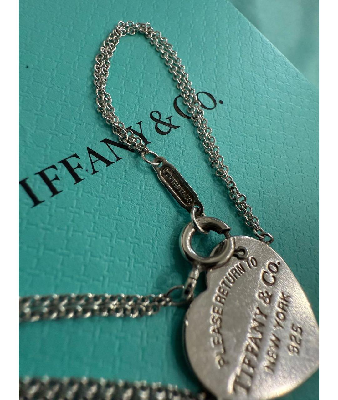 TIFFANY&CO Серебрянный серебряный браслет, фото 7