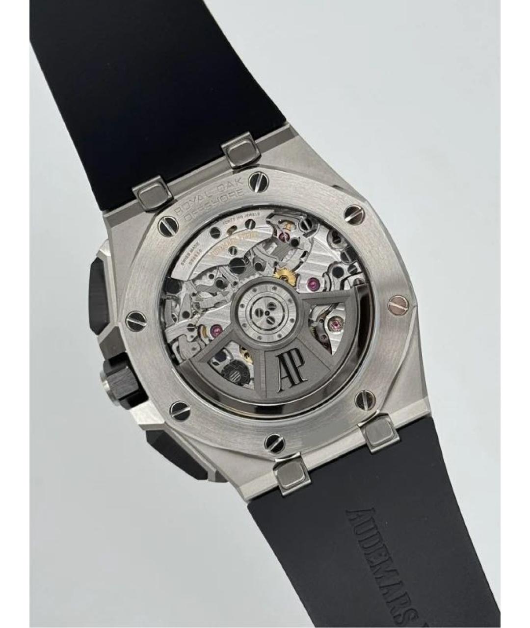 Audemars Piguet Черные часы из белого золота, фото 4
