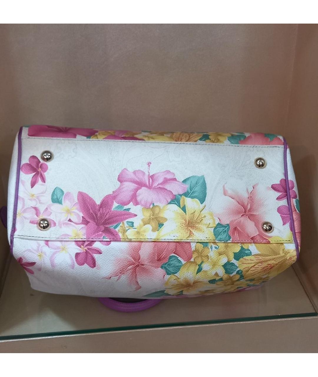 ETRO Мульти кожаная сумка с короткими ручками, фото 7
