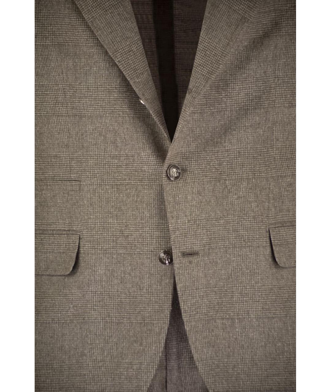 BRUNELLO CUCINELLI Бежевый классический костюм, фото 4